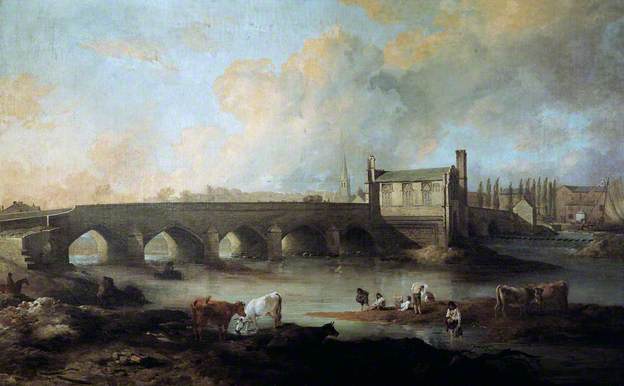 An image of the bridge chapel at Wakefield